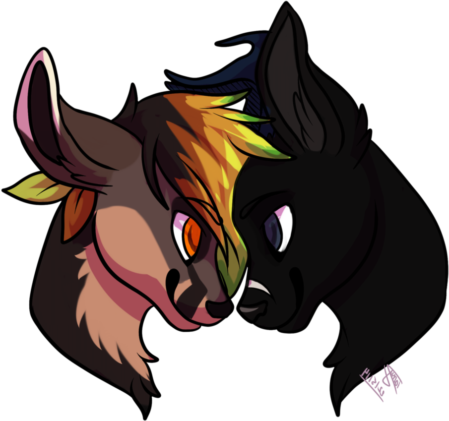 My Deer Love By Praquina - Cartoon (927x861)