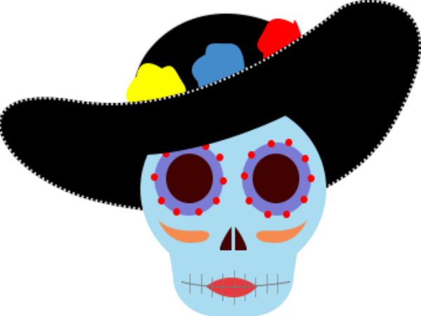 Recetas Típicas Para El Día De Muertos - Dia De Muertos Png (600x450)