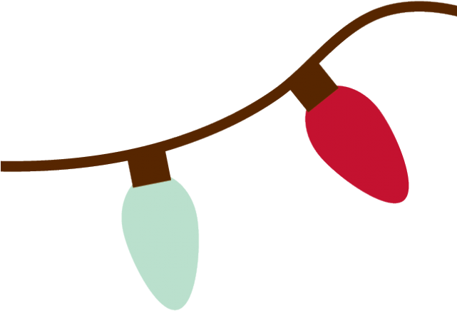 Light Banner Cliparts - Fairy Lights Clipart Png (640x480)