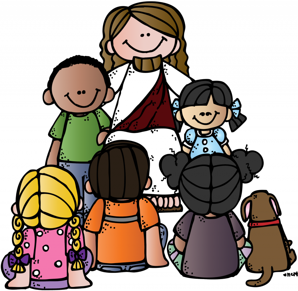 Download Pretty Jesus With Children Clip Art - Download Pretty Jesus With Children Clip Art (1024x1000)