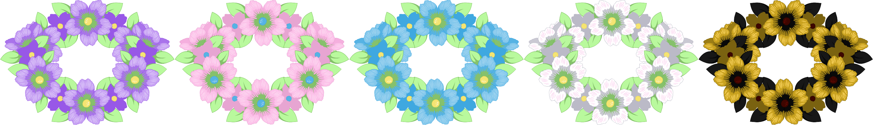 Perennial Fairy Scarf - Cut Flowers (2825x406)