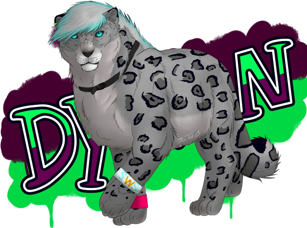 Feline Ears, Fluffy Snow Leopard Tail, And Her Bracelets/ - Feline Ears, Fluffy Snow Leopard Tail, And Her Bracelets/ (1024x768)