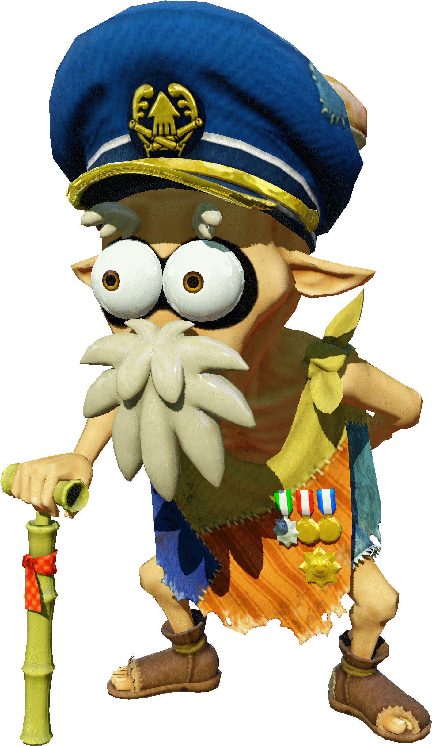 Splatoon - Cap N Cuttlefish Splatoon (1669x2581)