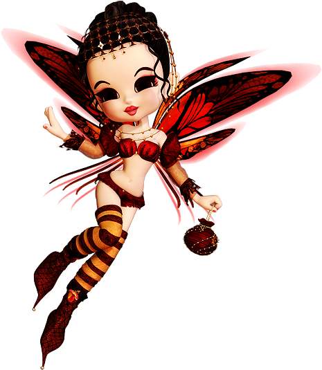 Imágenes De Hadas De Colores - Adobe Photoshop (477x550)