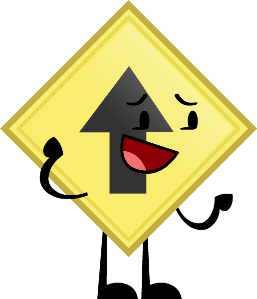 Road Sign Pose By Lbn Object Terror - Scouting (515x599)