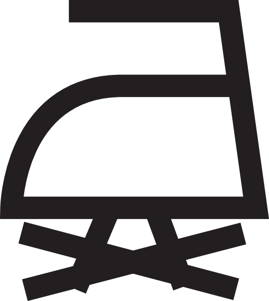 Do Not Steam Care Symbol (534x599)