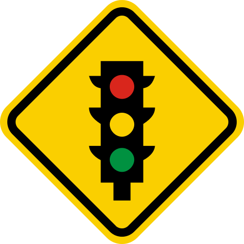 Traffic Sign Board - Dangerous Curves Ahead Sign (500x500)