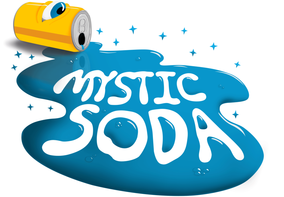 Mystic Soda Illustrated Logo Trans - Mystic Soda Illustrated Logo Trans (1000x727)