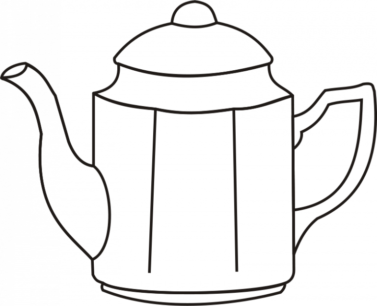Coffee Pot Clipart Free Clipart Coffee Pot Iyo Purple - Clip Art (768x623)