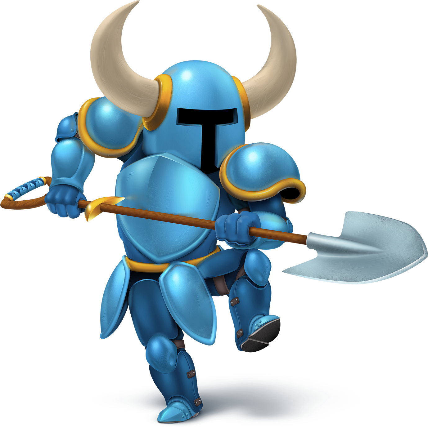 The Knight In Shining Armour - Super Smash Bros Shovel Knight (1500x1501)