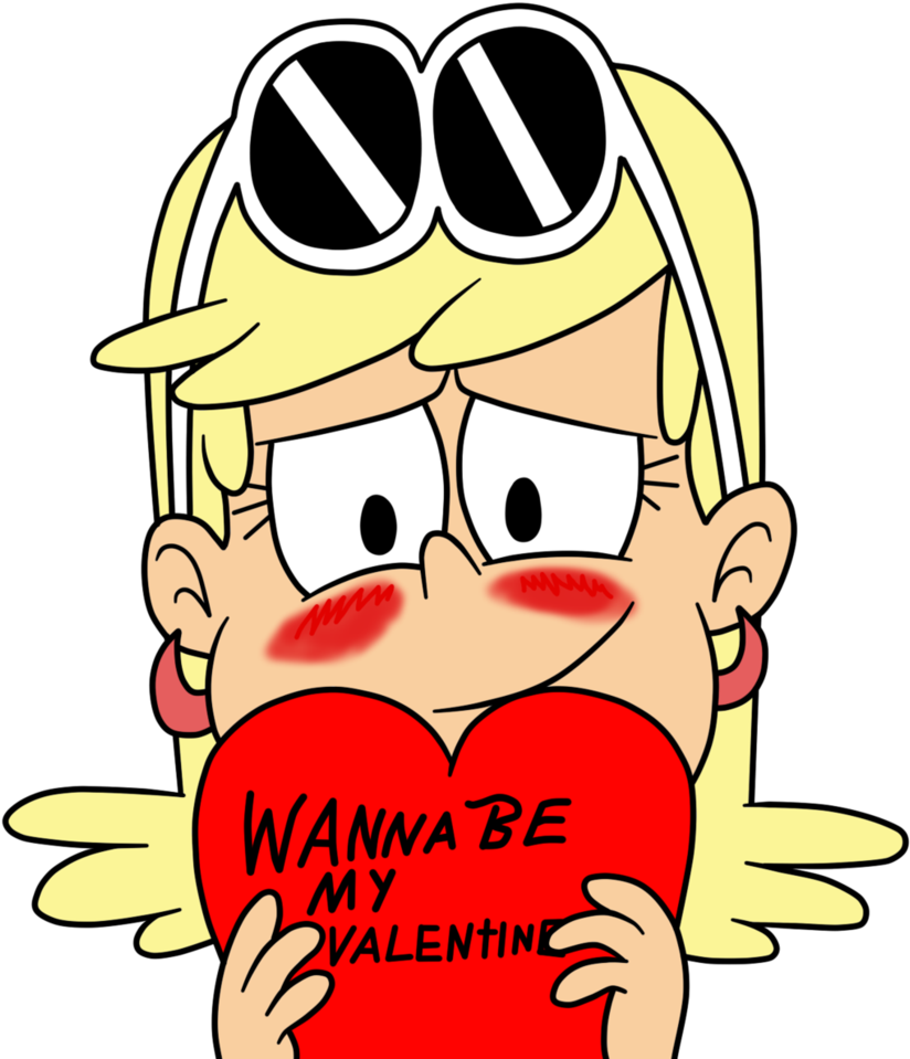 Wanna Be My Valentine By Eagc7 - Leni Loud Valentine Day (826x966)