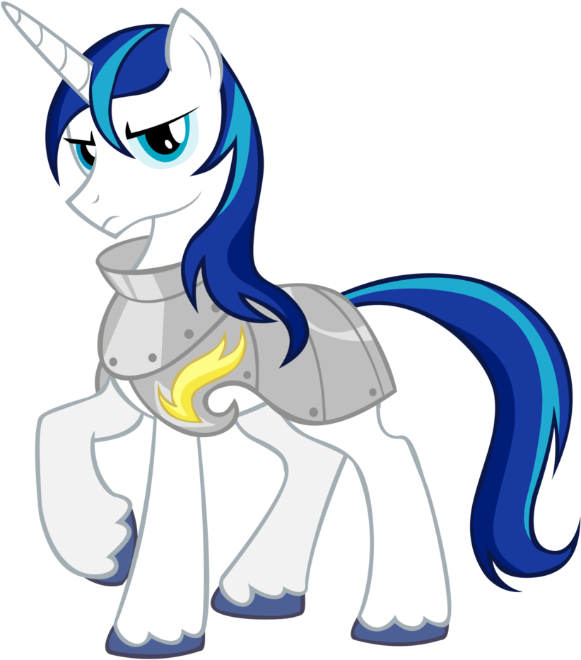 Shining Armor Vector By Aeroytechyon X-d4k1tiq - Shining Armor My Little Pony (850x939)