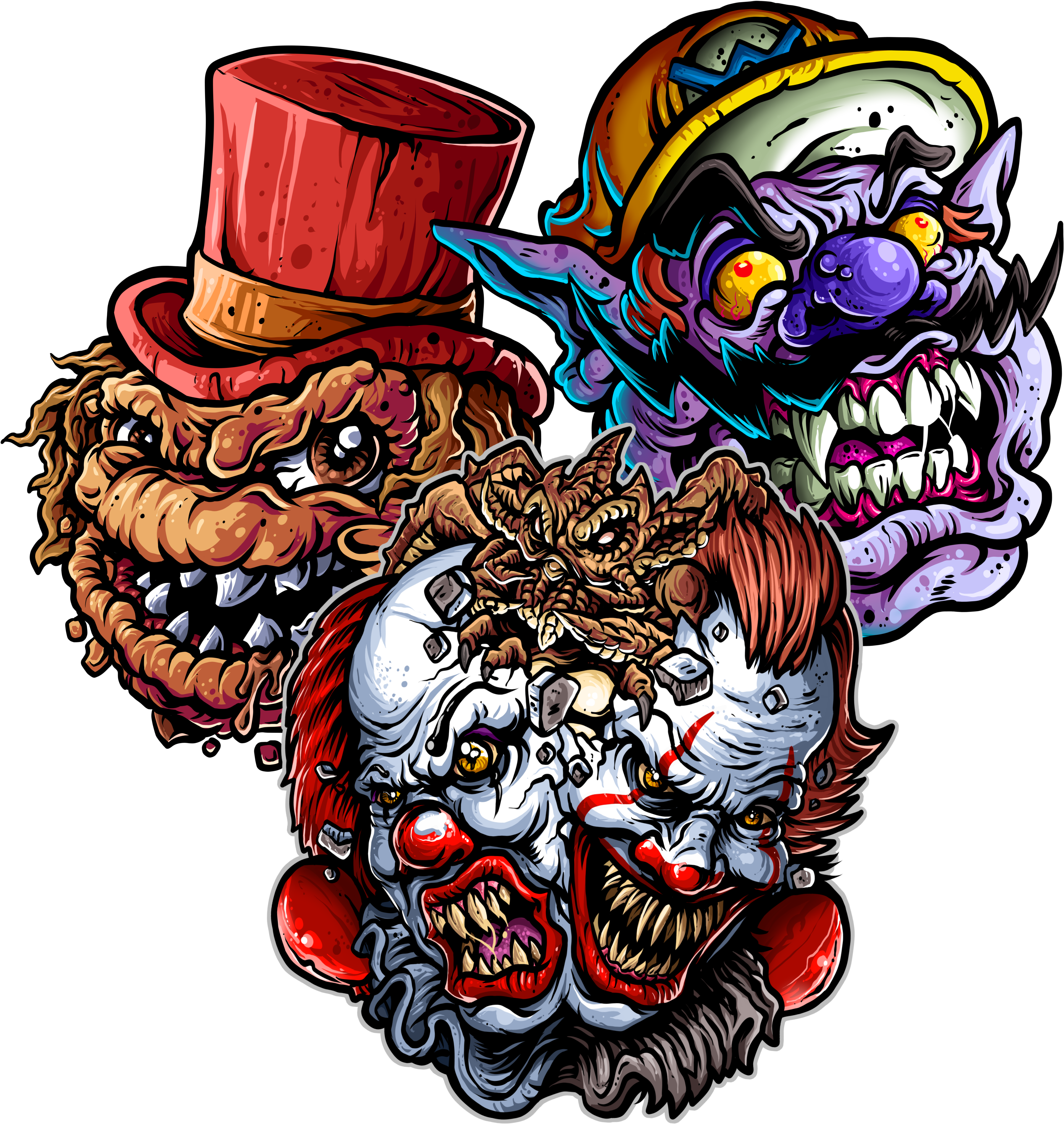 Image Of Wariowise Wonka Sticker Pack - Illustration (4014x4209)