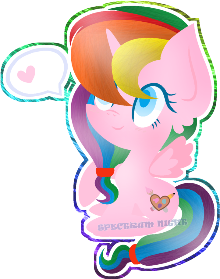 Lalalover4everyt (speed-paint) By Spectrumnightyt - Cartoon (756x1057)