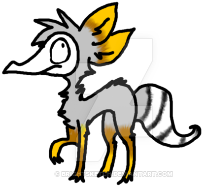 Pin The Jabberbeak By Brightsketch - Cartoon (600x450)