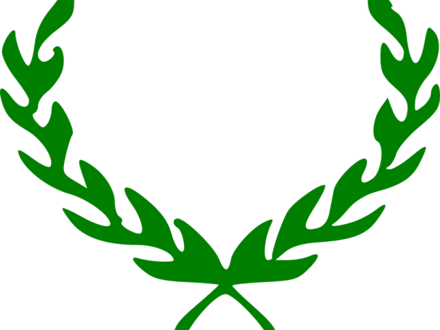 Laurel Wreath Clipart - Leaf Circle Logo Png (640x480)