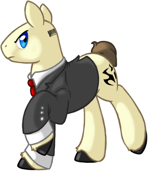 Hitman Pony Rq By Gasmaskmonster - My Little Pony Hitman (685x692)