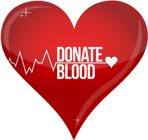 Transparent Background Blood Donation Logo - (627x495) Png Clipart Download