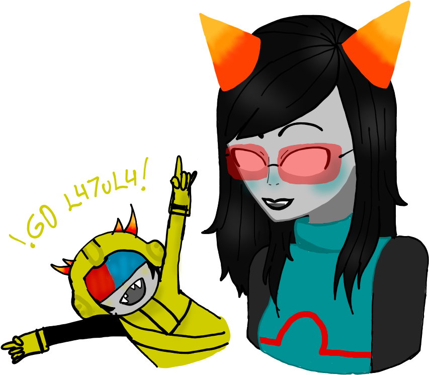 Latula & Mituna - Cartoon (1350x1350)