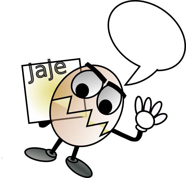 The Egg Guy Clip Art At Clker - Clip Art (600x574)