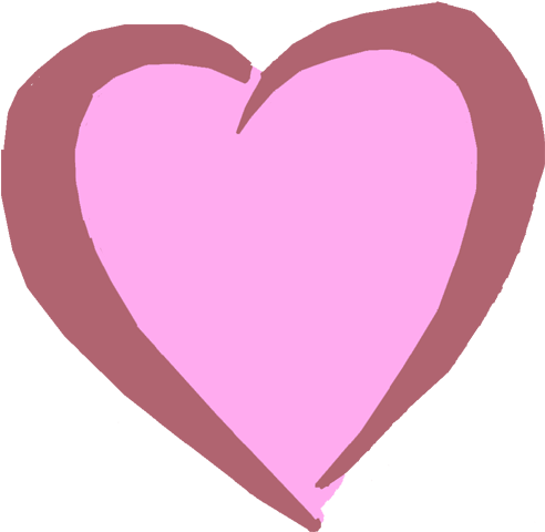 Heart Cartoon Clip Art - Cartoon Heart Clipart (500x484)