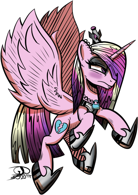 A Broken Heart Is Her Cutie Mark After All, In The - Princess Cadance (548x720)