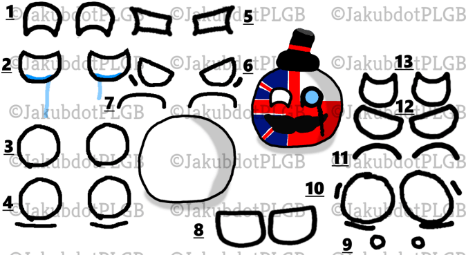 Make A Countryball Of Your Choice - Polandball (680x383)