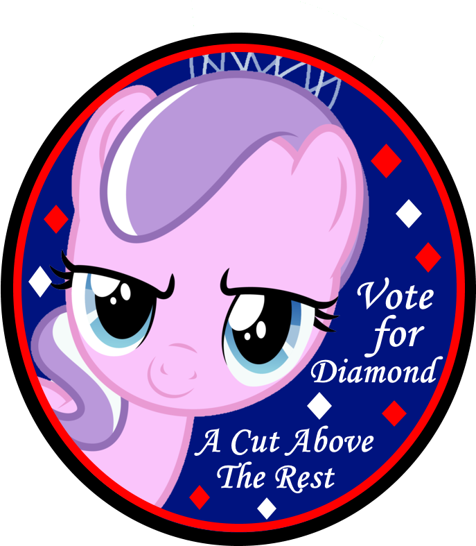 Campaign Button, Crusaders Of The Lost Mark, Diamond - Campaign Button, Crusaders Of The Lost Mark, Diamond (789x825)
