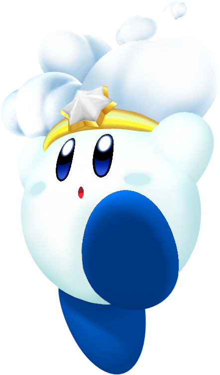 Cloud Kirby Kdl3d - Kirby Kdl3d (442x752)