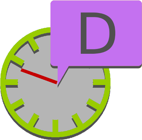 Phonetic Debate Timer Pro Logo-app點子 - Circle (512x512)