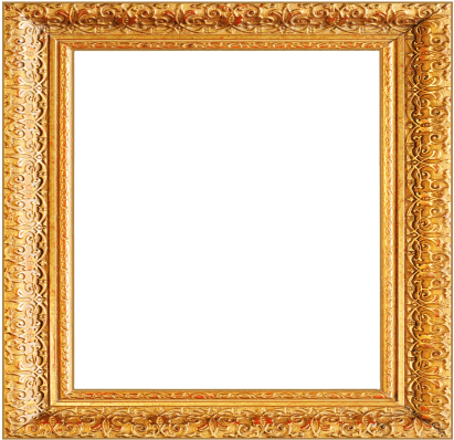 Nos Apps Templates Category Picture Frames Intended - Gold Picture Frame (458x407)