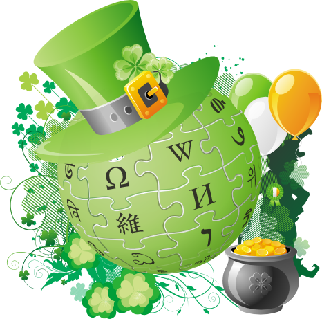Wikipedia St Patrick's Day - Saint Patrick's Day (466x461)