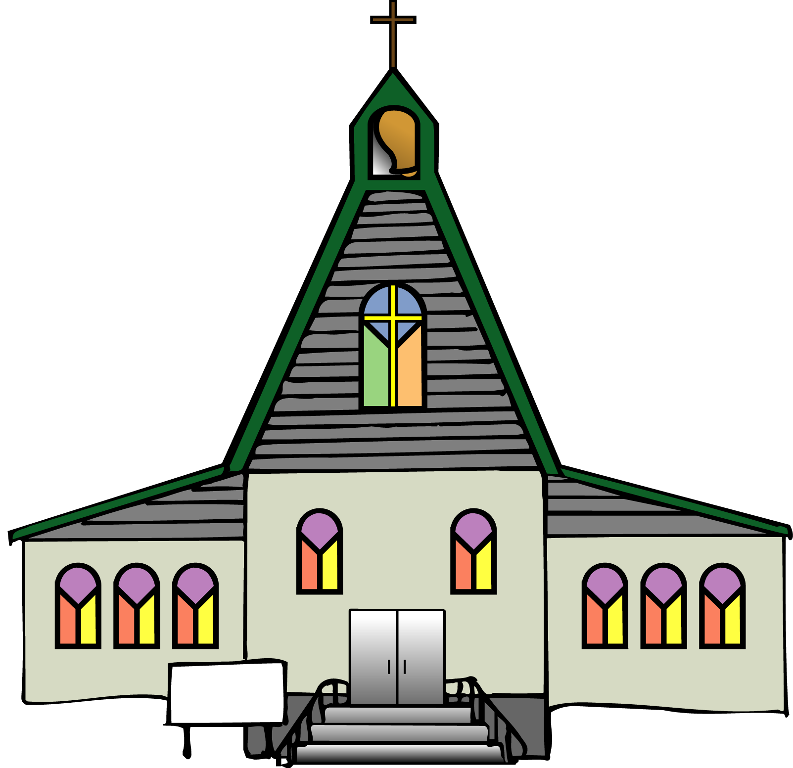 Church Clip Art - Roman Catholic Church Clipart (1603x1553)