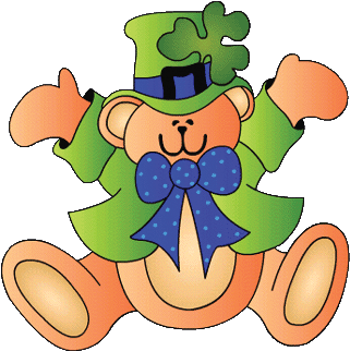 Bear Clipart St Patricks Day - St Patricks Day Clipart (400x400)