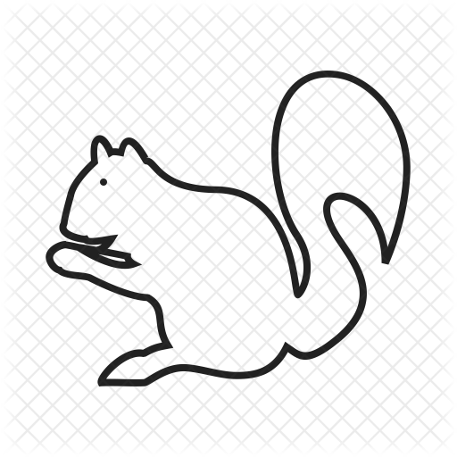 Squirrel Icon - Rodent (512x512)