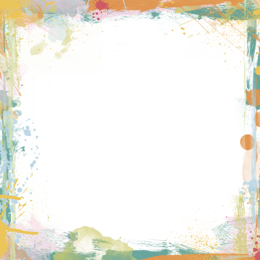Paint Border By Hggraphicdesigns On Deviantart - Paint Border By Hggraphicdesigns On Deviantart (894x894)