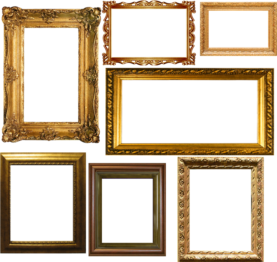 Tons Of Decorative Frames - Picture Frame (1000x924)