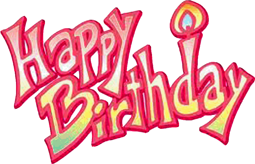 Bing 90th Birthday Clipart - Happy Birthday Png Text (900x613)