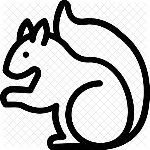 Squirrel Icon - Squirrel (512x512)