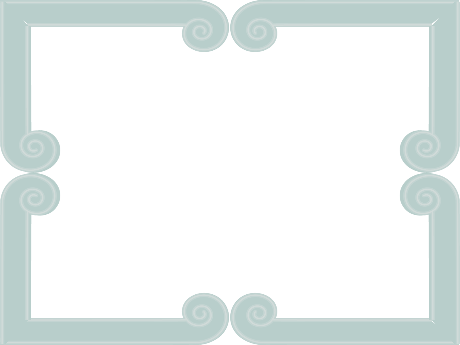 Blue Classic Frame - Circle (1600x1200)