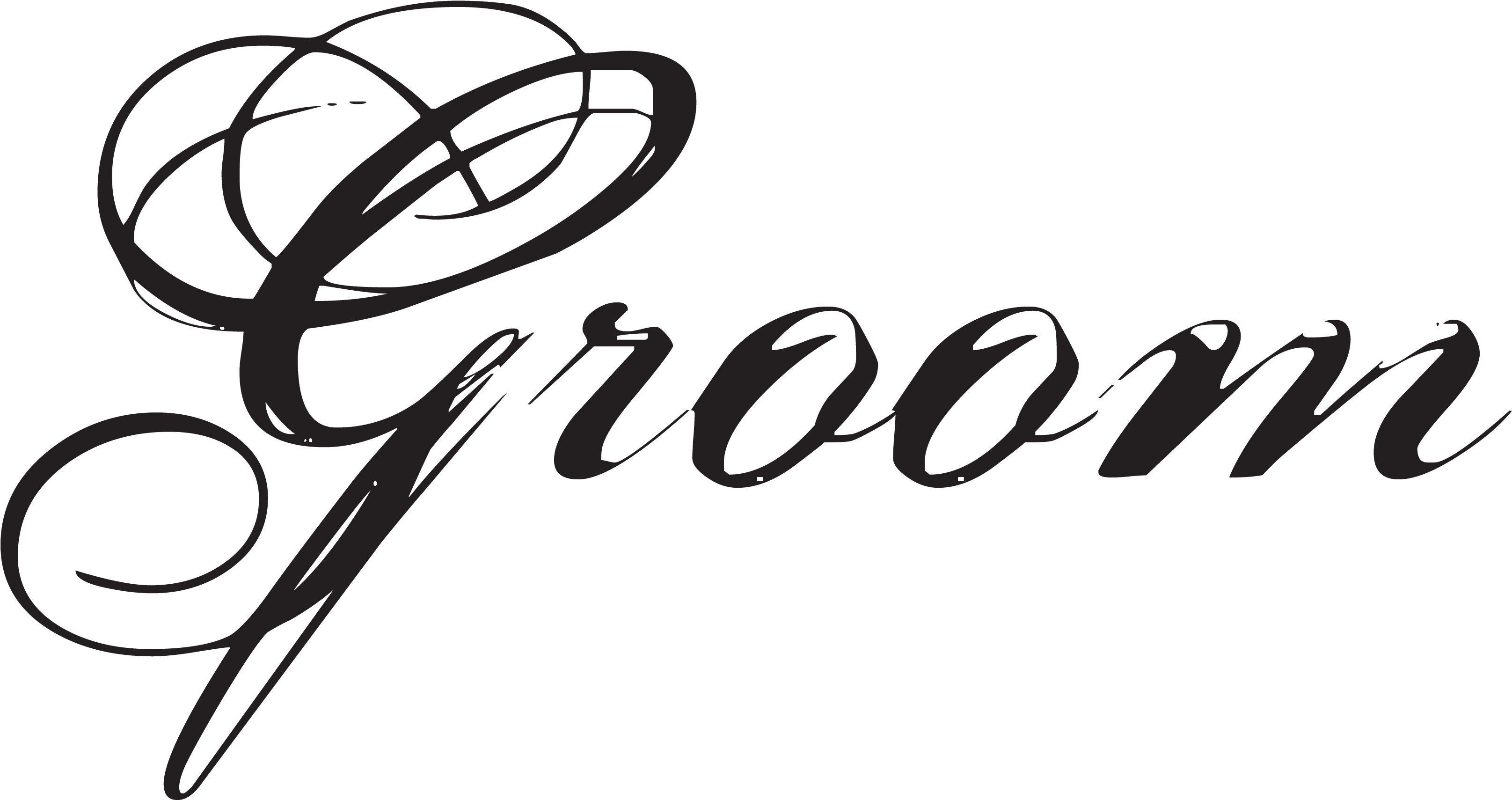 Word Clipart Groom - Cisowianka Perlage (3300x2550)