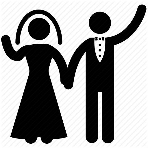 Husband And Wife Wedding Clipart - Bridegroom (512x512)