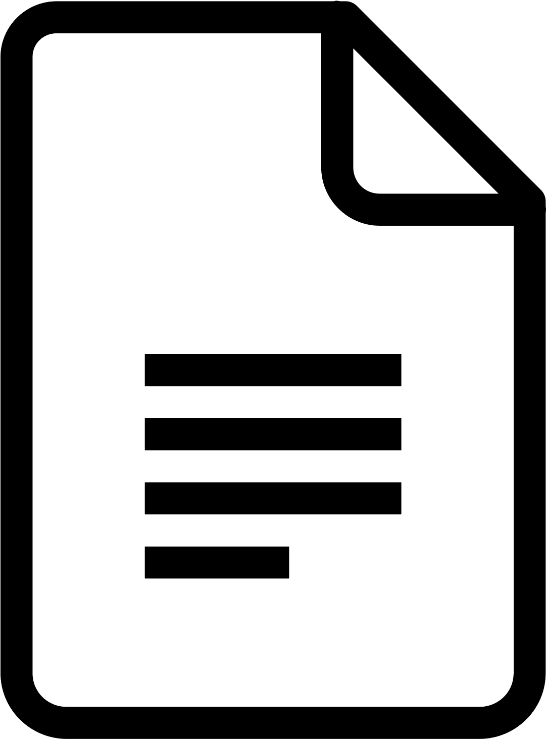 This Icon Of Google Docs Is A Piece Of Paper - Format Icon (1600x1600)