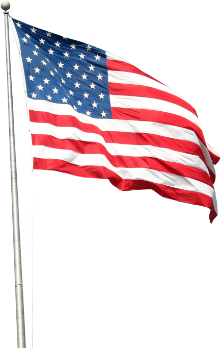 United States Of America Flag Png Transparent Images - Us Flag Transparent Png (500x708)