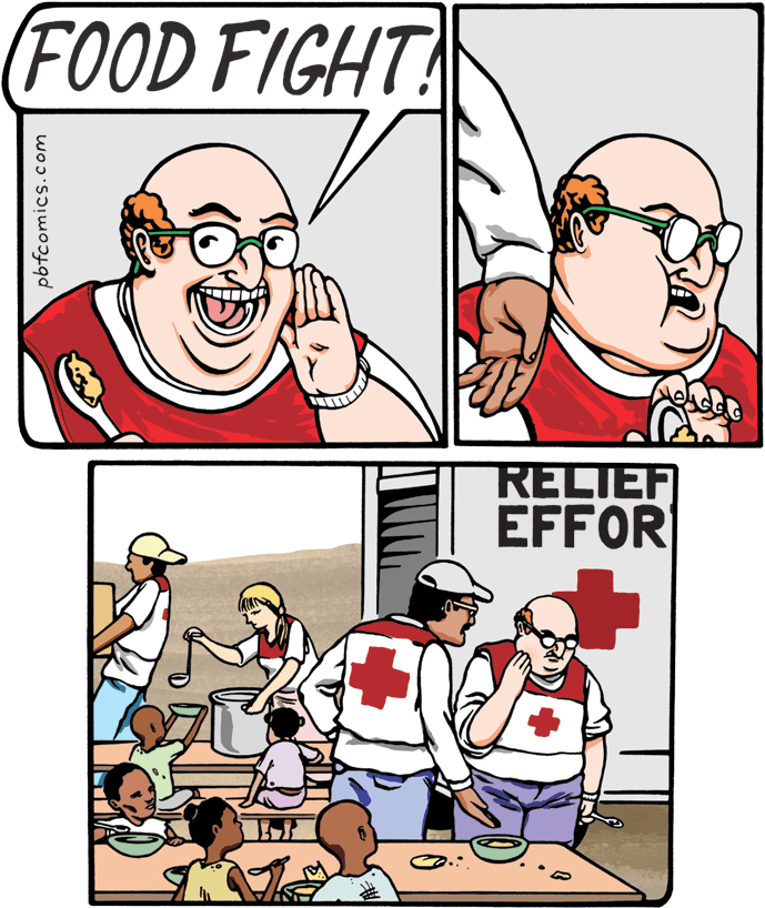 488079 Best Cartoon Food Pics Wallpapers - Funny Comics With Dark Endings (700x845)
