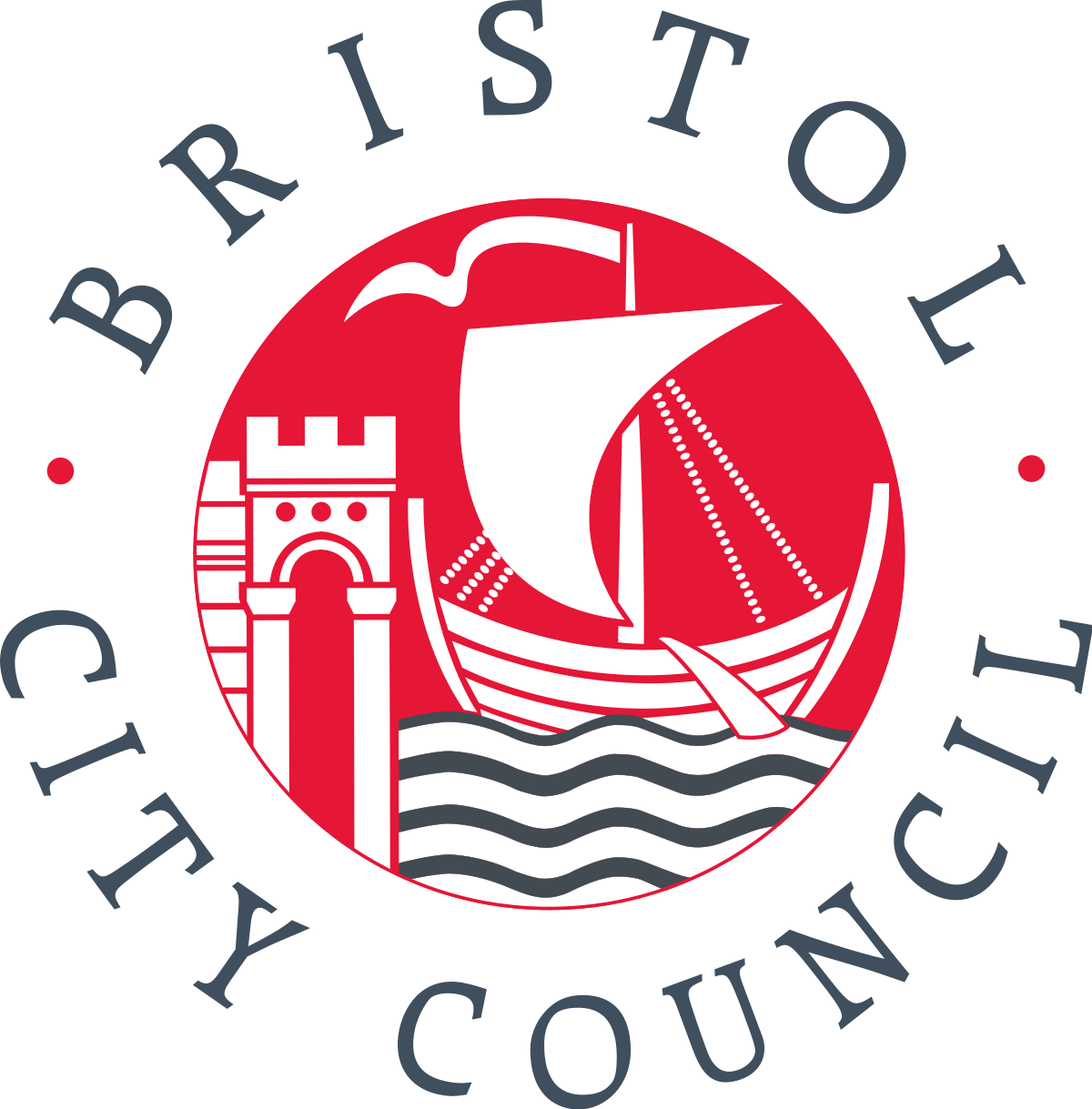 Hiding Clipart City Council - Bristol City Council Logo (1200x1219)