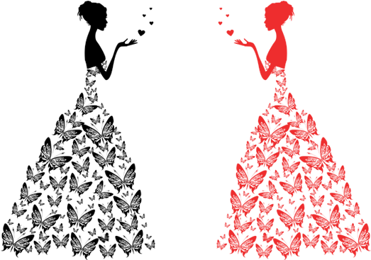 T-shirt Wedding Dress Bride Clip Art - Wedding Dress Vector (684x448)