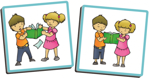 Free - Good Behaviour In School (500x500)