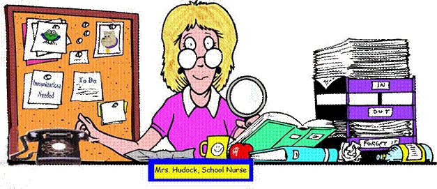 School Nurse - Clip Art (627x271)