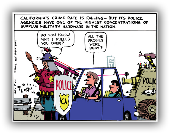 Anewdomain Here's The Latest Ted Rall Cartoon - Cartoon (573x453)